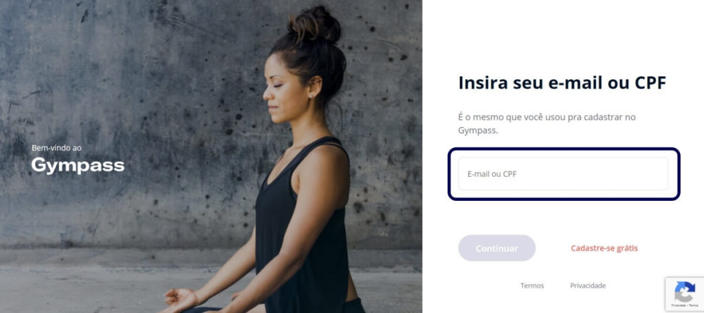Para fazer seu cadastro, é preciso usar o mesmo e-mail cadastrado na Sami